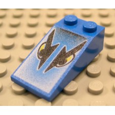 Part 30363pb004 Blue Slope 18 4 x 2 with Two Eye Pattern Part 30363pb004 Blue Slope 18 4 x 2 with Two Eye Pattern